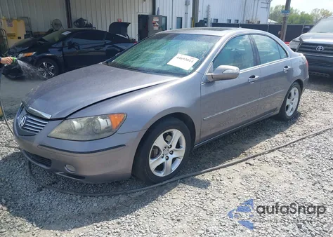 2006 Acura Rl 3.5 из США, поврежденный, VIN JH4KB16536C004643